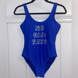 New No Bad Rays One Piece Bathing Suit